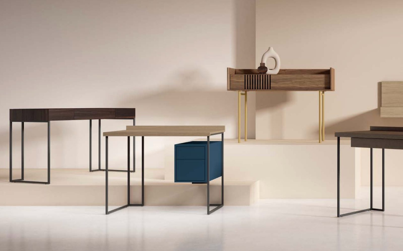 Consolas, tocadores y escritorios — Muebles Frutos